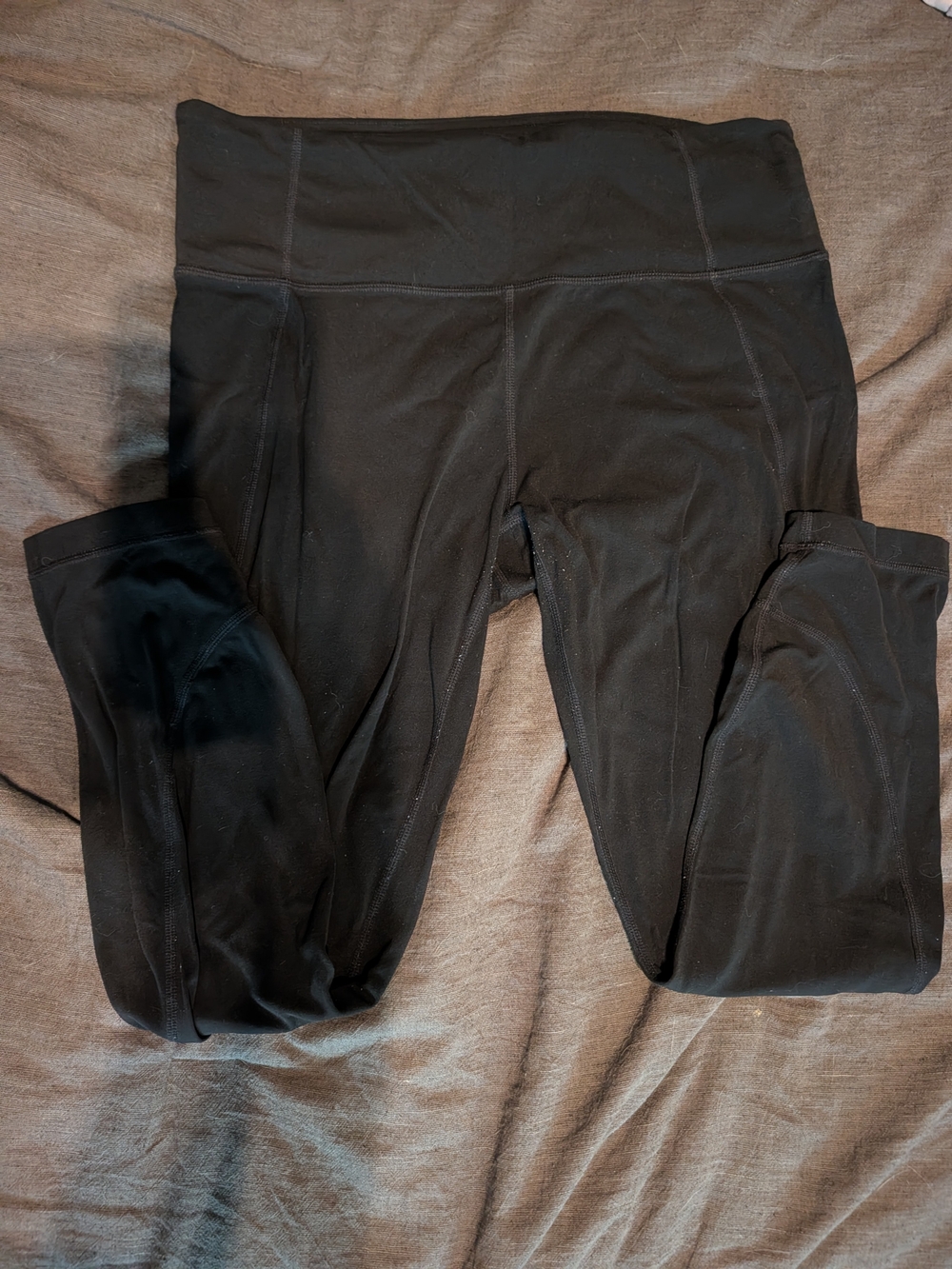 Athleta Black High-Waist Performance Leggings